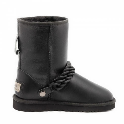 UGG Classic Metallic Chain Black